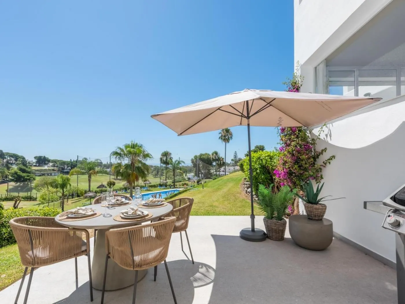 Apartamento Azahara1, Panoramic Views And Frontline Golf Marbella